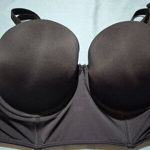 TORRID 38DD BLACK STRAPLESS BRA
